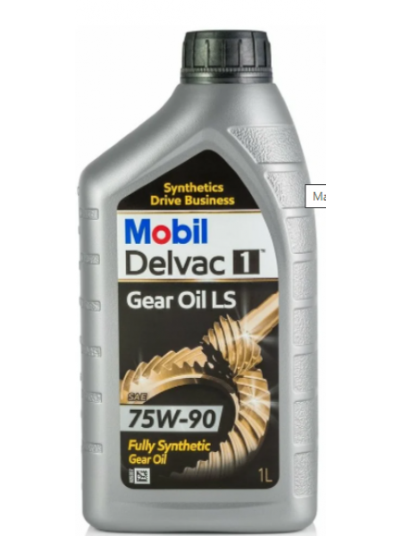 Масло трансмиссионное MOBIL Delvac 1 Gear Oil LS 75W-90 1л