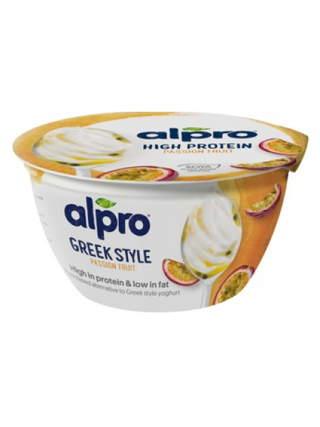 Соевый йогурт с маракуйя  Alpro Greek Style 150г